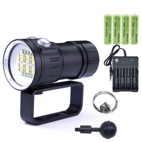 Professional photography fill light diving flashlight (Option: 2 Style)