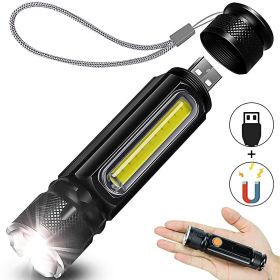 Multifunctional light flashlight (Option: Magnet  T6 lamp beads)