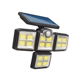 Solar Light Street Lamp Rotating Split Waterproof (Option: 198COB One Piece)