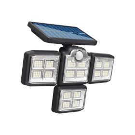 Solar Light Street Lamp Rotating Split Waterproof (Option: 198LED One Piece)